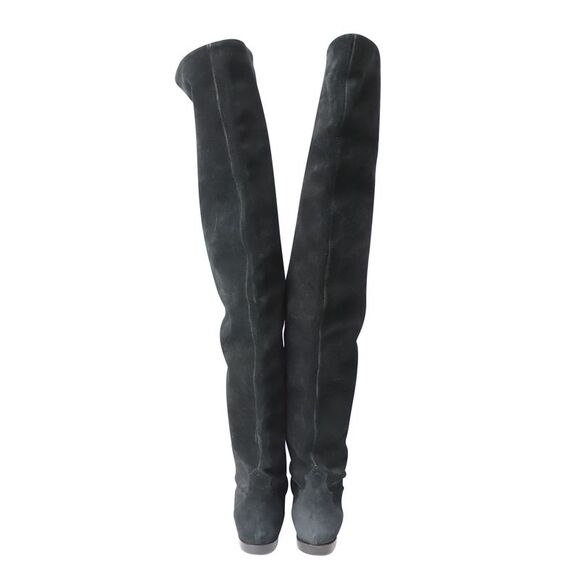 Isabel Marant Thigh High Boots in Black Suede - Picture 4 of 7
